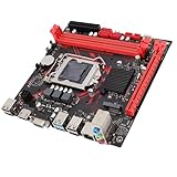 VBESTLIFE B75 Mining Motherboard, LGA1155 ITX Motherboard 2xDDR3 3xSerial ATA 2.0 Unterstützt 1080p Video M.2 NVME, für Core I3 I5 I7 E3 Pentium CPUs
