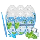 Yorbst Menthol Kugeln 600er Aroma Kapseln mit Filterstab Aromatische Perlen Kugel Kapsel Flavor Ball mit DIY Zigarette Klickfilter, für unvergesslichen Flavour Geschmack