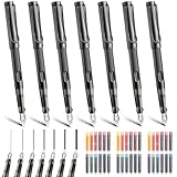 Demarsen Kalligraphie Füller Set 7 Kalligraphie Stifte mit Austauschbar 36 Tintenpatronen in 12 Farben,Kalligraphie Set Anfänger mit 7 Verschiedene Spitzengrößen für Anfänger Schreiben Zeichnen