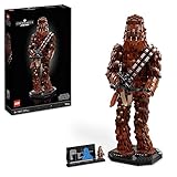 LEGO 75371 Star Wars Chewbacca, Wookie-Figur zum Sammeln, Bogenspanner, Minifigur und Infotafel, Die Rückkehr der Jedi-Ritter, Modell-Bausatz für Erwachsene, kreatives Geschenk für Männer und Frauen