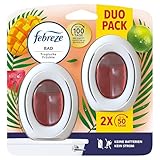 Febreze Bad Lufterfrischer Lenor Tropische Früchte Duo, Duftstecker zur kontinuierlichen Geruchsbekämpfung und -verhinderung