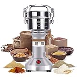 Goldtouch GetreidemüHle Elektrische 150g 1500W Electric Grain Mill 28000U/min 304 Edelstahl Kommerzieller Motor mit Überlastschutz,70-300 Mesh Mehlmühle,Kornmühle für Reis,Sonnenblumenkerne,Zimt,Mais