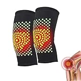 HASAIKA® Wärme Knieschoner, Selbstheizende Knieschoner, Wärmetherapie Kniebandage, selbstwärmende Kniepolster für Arthritis-Schmerzen im Bein