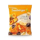 Seeberger Früchte-Mix, Harmonisch-fruchtige Mischung aus leckeren Birnen, Pfirsichen, Aprikosen, Pflaumen, Apfel- & Ananasstücken - entsteint, vegan (1 x 200 g)