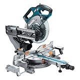 Makita LS002GZ01 Akku-Kapp-Gehrungssäge 40V max. (ohne Akku, ohne Ladegrät) inkl. AWS Funk-Adapter WUT01, Petrol