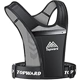 Topward Laufweste Reflektierend Handytasche Joggen Handyhalterung, für Männer Frauen Joggen Walking Exercise & Gym Workout. Wasserfester Handyhalter für alle Smartphones. Verstellbarer Riemen