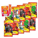 sefrado Bundle Exclusive Hüllen kompatibel mit Blue Ocean Ninjago 10 Booster Serie 10 Blutmond Trading Card Game 2025