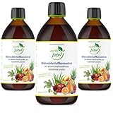 Original Agila Vital - mit Vitaminen, Mineralien, Spurenelementen- Kraftvolles flüssiges Multivitamin 147 aktiven Inhaltsstoffen - 500 ml Mikronährstoffkonzentrat 3x