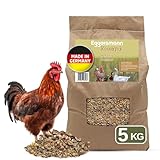 Eggersmann Körnerpick 5kg Hühnerfutter - Mehlmix Oregano - Hühner Legemehl mit der natürlichen Kraft aus Oregano - Premium Legemehl für Hühner Gänse und Enten (5.00 kg (1er Pack))