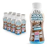 Chiefs High Protein Shake - Schokolade - kein Zuckerzusatz & je 26 g Protein - Made in Austria, Laktosefrei - Protein Shake für Muskelaufbau, Lower Carb - 8x330ml Protein Drink mit Milcheiweiß