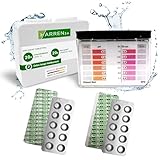 harren24 Pool Tester pH und Chlor inkl. 40 Pool Testtabletten Chlor und pH-Wert (20 Phenol Red Tabletten + 20 DPD1 Tabletten), Pool Wassertester, Pooltester, PH Tester, Pool Zubehör (40)