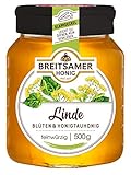 Breitsamer Lindenhonig, flüssig, aromatisch, fein-würzig, minzig, zitronig 500 gramm