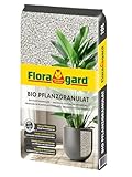 Floragard Bio Pflanzgranulat - Mineralisches Bims Drainagematerial 8-16 mm – Perfekte Drainage für Pflanzen, Kübel & Garten – Nachhaltig, CO2-freundlich, Ideal für gesunde Wurzeln - 1x10 Liter