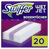 Swiffer WetJet All-in-1 Bodenwischer 20 Nachfülltücher für fast alle Böden, für schnelles & einfaches Bodenwischen