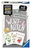 Ravensburger 80353 - Lernen Lachen Selbermachen: Wortarten, Kinderspiel ab 8 Jahren, Lernspiel für 1-4 Spieler, Kartenspiel