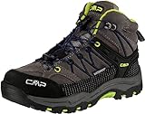 CMP Kids Rigel Mid Shoe Wp Trekking-& Wanderstiefel, Graffite Marine, 35 EU