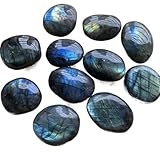 LSYHHXC Flusskiesel 5 Stück Blaue Kieselsteine(50g-60g)