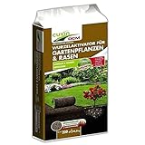 CUXIN DCM Wurzelaktivator für Gartenpflanzen & Rasen - Bodenaktivator - Mit MINIGRAN® TECHNOLOGY - Neuanlage - organisch-mineralischer NPK-Dünger - 10,5 KG für 200qm