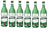 6 Flaschen Carpano Classico Bianco Vermouth 14,9% vol. a x 0,75l) | Weisser Wermut aus Italien | Perfekt auf Eis oder in Cocktails + Space Riegel von Onlineshop Bormann