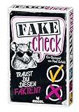moses. Fake Check, schnelles Fakten Quiz für gesellige Spieleabende, Wahr- oder Falsch-Spiel für Fake-Checker, Quizspaß mit 244 Fakten, Kartenspiel ab 12 Jahren, Schwarz