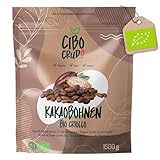 Kakaobohnen Roh Bio - 1.5 Kg. Rohe Kakaobohnen Ungeröstet zum Essen aus Peru. Raw Cacao Beans Kakao Bohne Ganze Sorte Criollo. Bbiologischer Anbau.