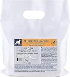 Forbury 1kg Glycerinseife Transparent Pro, Rohseife Seifenbasis (SLS-frei), Melt and Pour Clear soap Base
