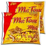 2er Pack Mr.Tom Mini 200g Einzeln verpackte Mini-Riegel aus gerösteten Erdnüssen in Karamell