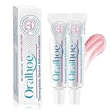 2x20g Zahnprothesen Haftmittel,Fixierung Haftcreme für Zahnersatz,Premium Haftcreme für Zahnprothesen,Zahn Prothesen pflege Für Frauen Männer,langanhaltende Wirkung