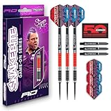 RED DRAGON Peter Snakebite Wright Game On Series 20g Stahlspitze Satz mit Dart Flüge und Dart-Schäften