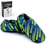 Feel Recovery Mikrowellen Hausschuhe - Wärmehausschuhe - Aufheizbare Pantoffeln Damen und Herren mit Waschbarem Bezug, 100% Baumwolle und Lavendelduft (Sport, S/M)