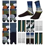 Supvox 10 Paar Tabi Socken aus Baumwolle für Damen und Herren Elastische Zehenspaltsocken für Geta Schuh und Sandalen Atmungsaktive Baumwollsocken für Große Zehen
