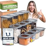 Viwares Vorratsdosen mit Deckel Luftdicht, 12er Vorratsbehälter Set BPA-Frei, Vorratsdose zur Müsli Mehl Aufbewahrung Küche, Praktische Organizer Küche, Frischhaltedosen für Lebensmittelaufbewahrung