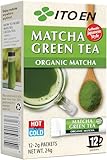ITO EN Bio Matcha Grüntee Sticks im Sachet - 12 Sachets à 2 g