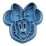 Cuticuter CGMINNIECARA Ausstechform, Minnie, blau, 8 x 7 x 1,5 cm