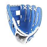 ZYYRSS Baseballhandschuh Sportschlaghandschuhe mit weichen, soliden PU-Lederverdickungskrügen Softballhandschuhe 12,5 Zoll für Jugendliche Erwachsene Linkshänder Handschuh