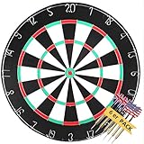 Dartscheibe mit 2 Verschiedenen Spielmodi, Hohe Qualität Dartscheibe für Kinder und Erwachsene, von Tarent