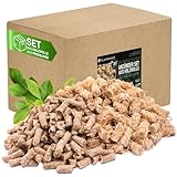 Flammingo® 12 kg Kamin-Anzünder Set, bestehend aus 8kg Holzwolleanzünder und 4kg Anzündsticks - aus Holzwolle und Wachs, ideal für Kamin, Ofen, Grill UVM.