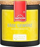 Käse Gewürz - 50 g in der Young Kitchen Pappwickeldose mit Korkdeckel von Hartkorn - wiederverschließbar und wiederbefüllbar