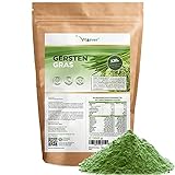 Gerstengras - 1100 g Pulver (1,1 kg) - Premium: Junges Gerstengraspulver aus den Niederlanden - Reich an Mineralien & Vitaminen - 100% Barley grass - Vegan - Superfood - Laborgeprüft