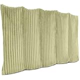 Amilian Körnerkissen 55x20 cm mit 100% Kirschkernen – Wärmekissen & Kältekissen für Mikrowelle, Backofen & Gefrierfach – ideal für Rücken, Schulter, Bauch & Nacken - Morgentau