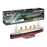 Revell 00458 RMS Titanic - Technik originalgetreuer Modellbausatz für Experten, unlackiert, Mittel