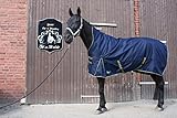 time4horses 1200Denir High Neck 100g Pferdedecke Winterdecke Paddockdecke Stalldecke Weidedecke Rug (135 cm)