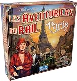 Asmodee Days of Wonder Les Aventuriers du Rail: Paris – Brettspiele – Brettspiele – Spiel für Erwachsene und Kinder ab 8 Jahren – 2 bis 4 Spieler – französische Version