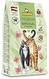 GranataPet DeliCatessen Geflügel Adult, Trockenfutter für Katzen, schmackhaftes Katzenfutter, Alleinfuttermittel ohne Getreide & ohne Zuckerzusätze, 300 g