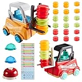 SPHERETRON Engineer Forklift Transport Game Gabelstapler Spielzeug Gabelstapler Kinder Gabelstapler Transport Spiel Engineering Truck Gabelstapler Spielzeug Gabelstapler Stapelbares Spielzeug