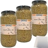 usy Bundle für Beaufor Senf nach alter Art 3er Pack (3x960ml Glas) + usy Block