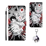 Hülle für Samsung Galaxy S7 Edge Satoru Gojo/Itadori Yuji Anime Handyhülle [Mit Schlüsselbund] Cartoons PU Leder Schutzhülle Case Hülle für Samsung Galaxy S7 Edge - Hülle 10