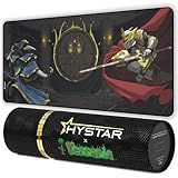 Hystar x Terraria Erweitertes Gaming-Mauspad, XXL, 91,4 x 40,6 cm, 5 mm dick, wasserdichte Oberfläche, glattes Polyestergewebe und Unterseite aus Naturkautschuk (Lunatic Cultist)