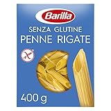 Barilla Pasta Penne Rigate glutenfrei aus Reis und Mais – 10er Pack (1 x 400g)