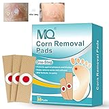 MQ 36Pcs Hühneraugen Pflaster, Entferner Hühneraugen für Füße, Mais Beruhigung und Fußpflege Hartnäckige Hühneraugen Entfernen Fußsohle, Corn Removal Pads